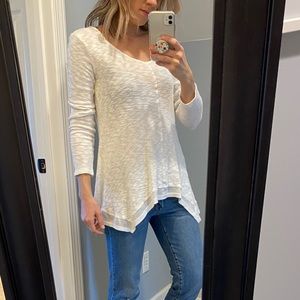 Massini white tunic top